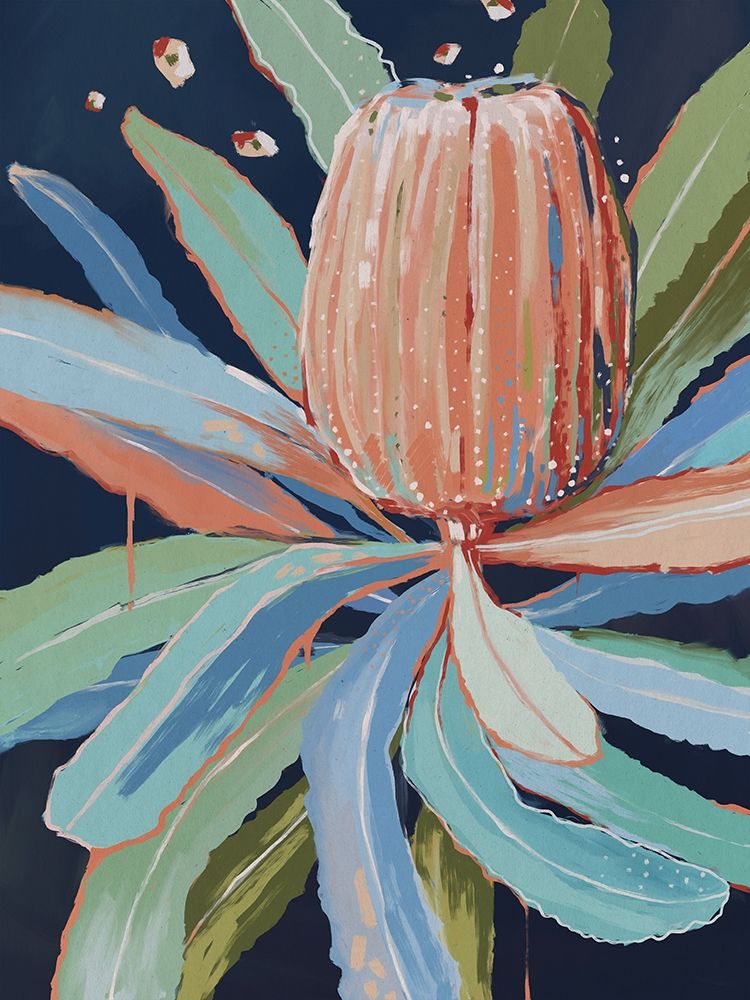 Coral Banksia art print by Urban Road for $57.95 CAD