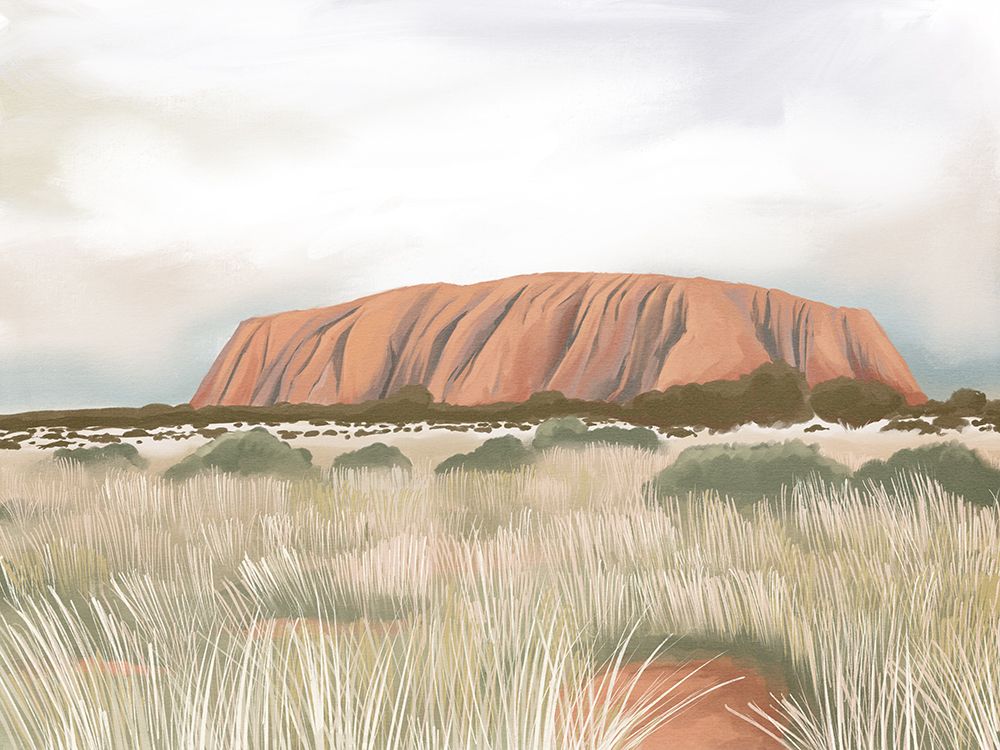 Uluru art print by Urban Road for $57.95 CAD