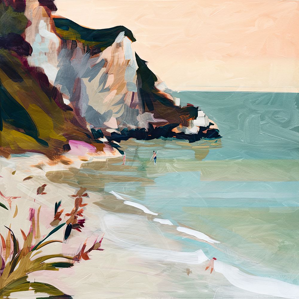 Seaside Cliff art print by Urban Road for $57.95 CAD