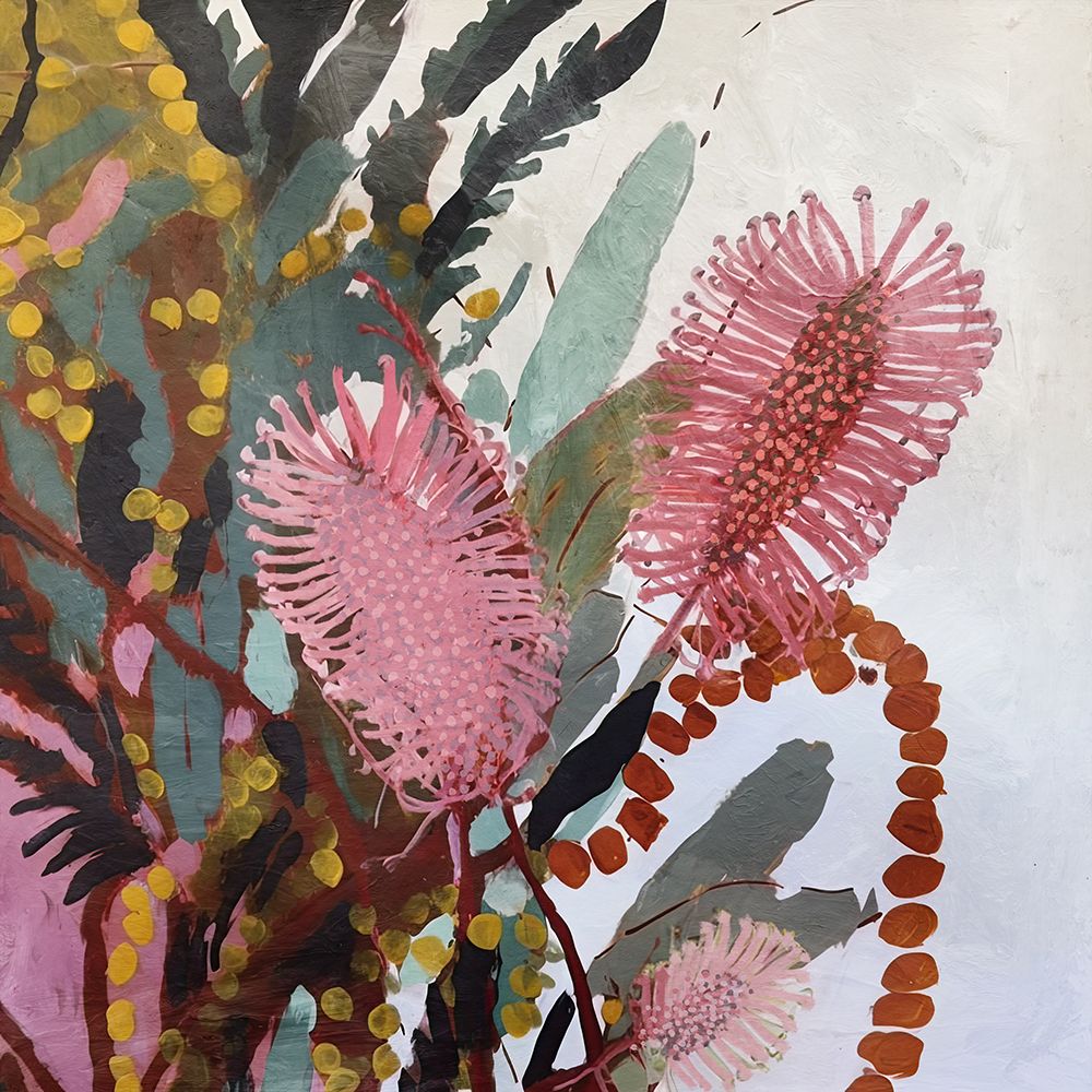 Blooming Bottle Brush art print by Urban Road for $57.95 CAD