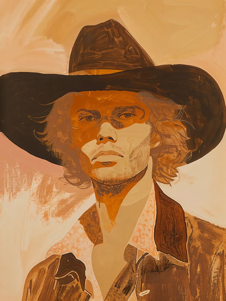 Untamed Cowboy art print by Urban Road for $57.95 CAD