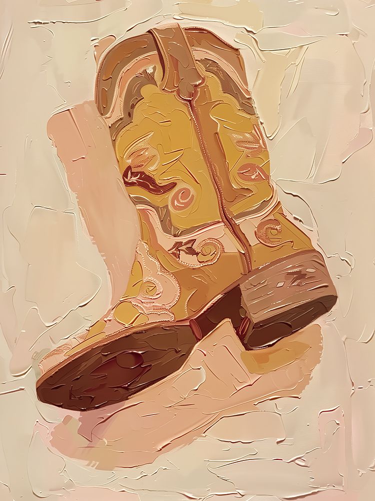 Ranch Boots art print by Urban Road for $57.95 CAD