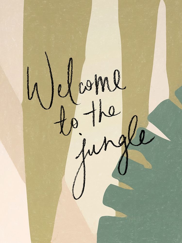 Welcome to the Jungle Poster art print by Urban Road for $57.95 CAD