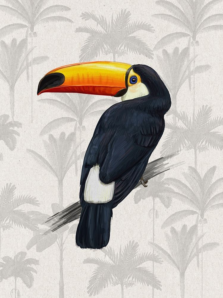 Tropical Toucan Poster art print by Urban Road for $57.95 CAD