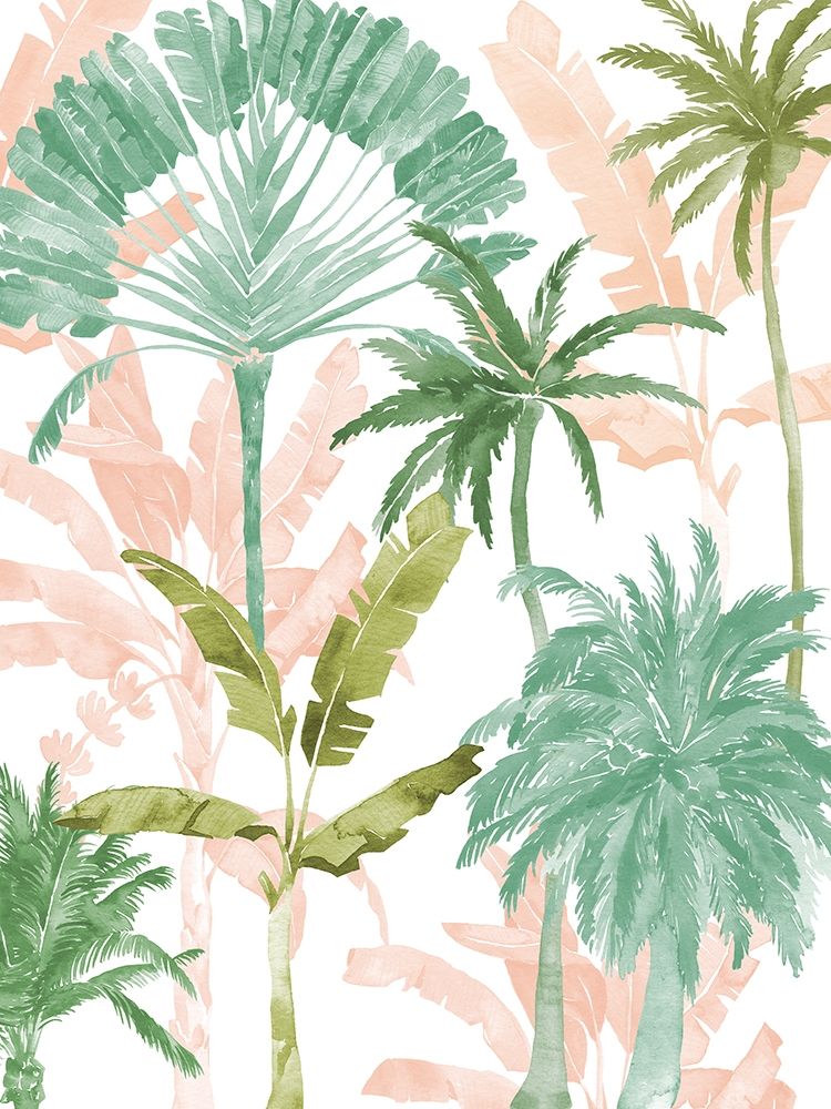 Exotic Palms I Poster art print by Urban Road for $57.95 CAD