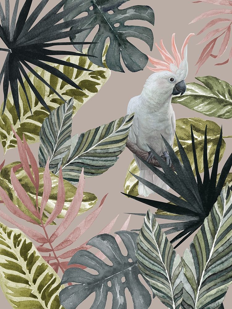 Tropical Cockatoo Poster art print by Urban Road for $57.95 CAD