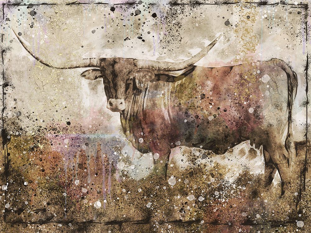 Long Horn I art print by Marta Wiley for $57.95 CAD