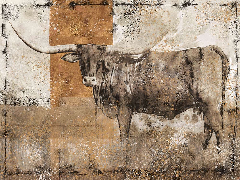 Long Horn Original art print by Marta Wiley for $57.95 CAD