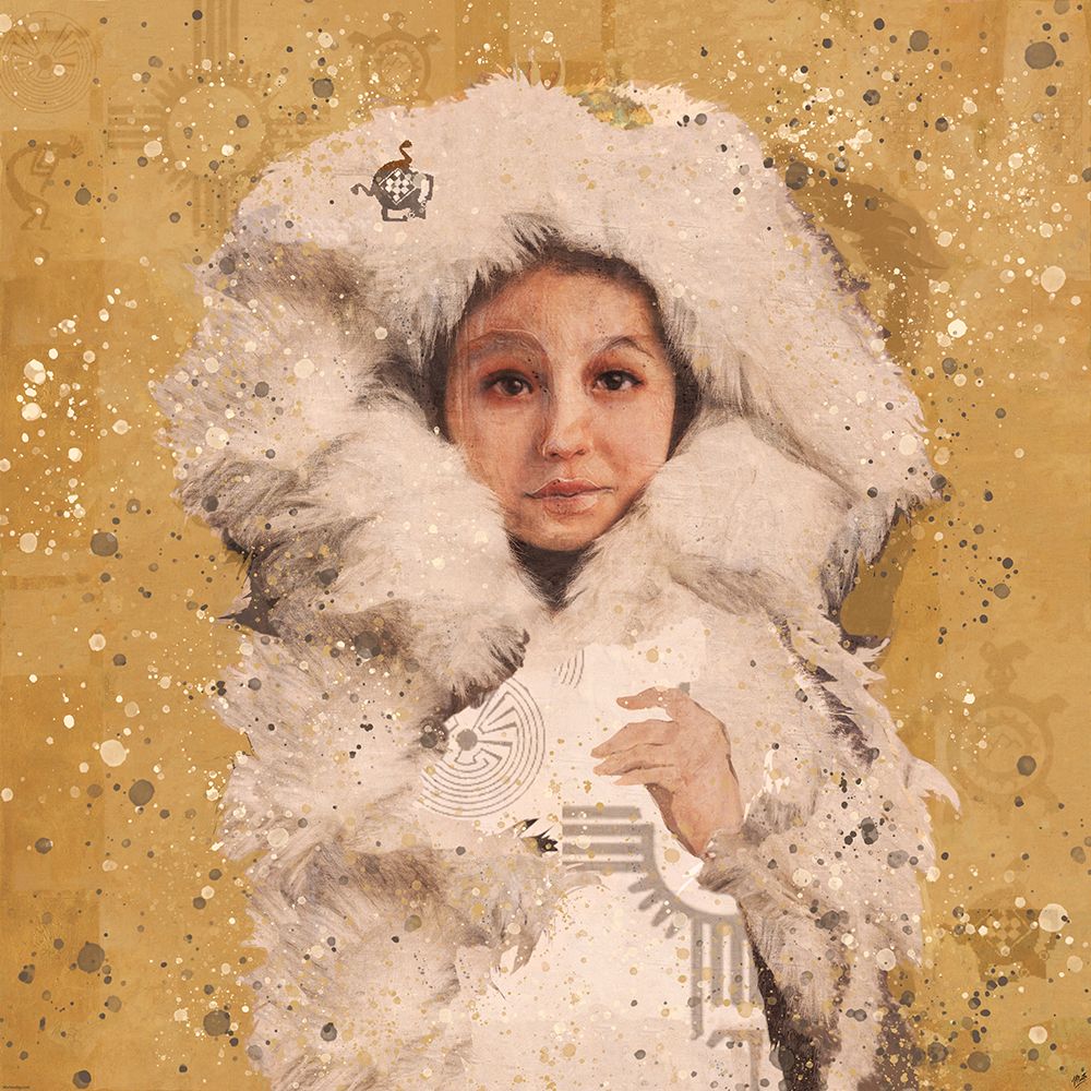 Eskimo Child III art print by Marta Wiley for $57.95 CAD