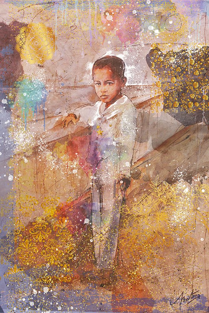 Little African Boy art print by Marta Wiley for $57.95 CAD