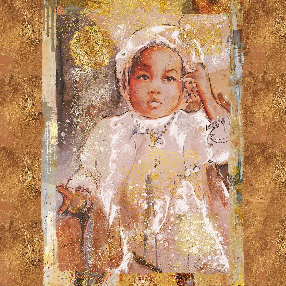 Little African Girl II art print by Marta Wiley for $57.95 CAD