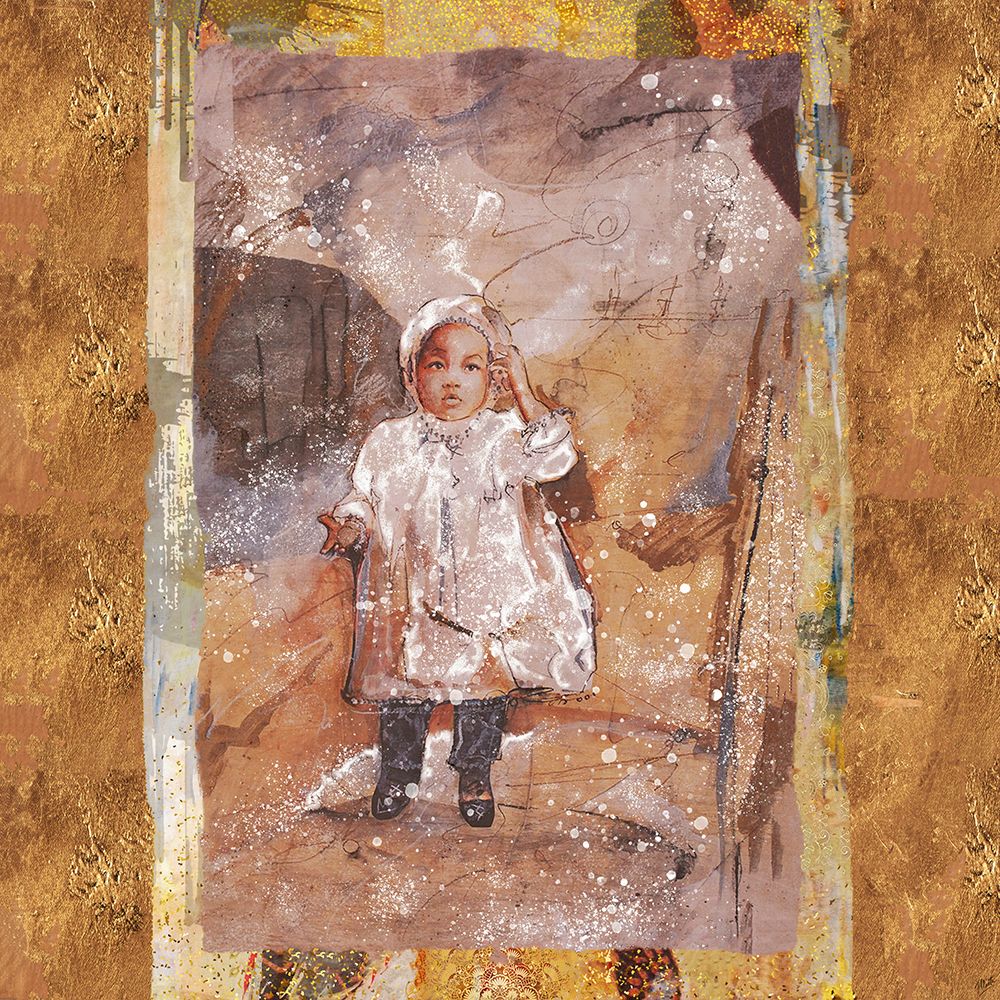 Little African Girl III art print by Marta Wiley for $57.95 CAD