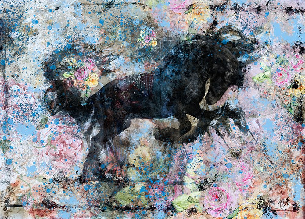 Stallion Blue Tint art print by Marta Wiley for $57.95 CAD
