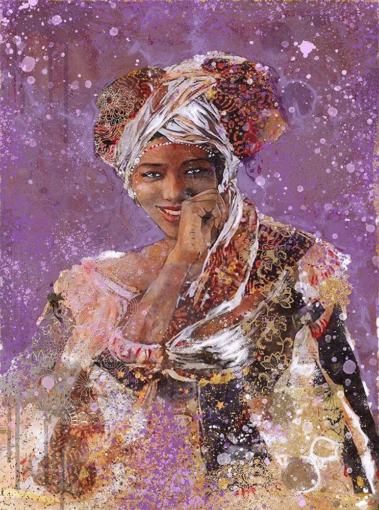 Purple African Dreams art print by Marta Wiley for $57.95 CAD