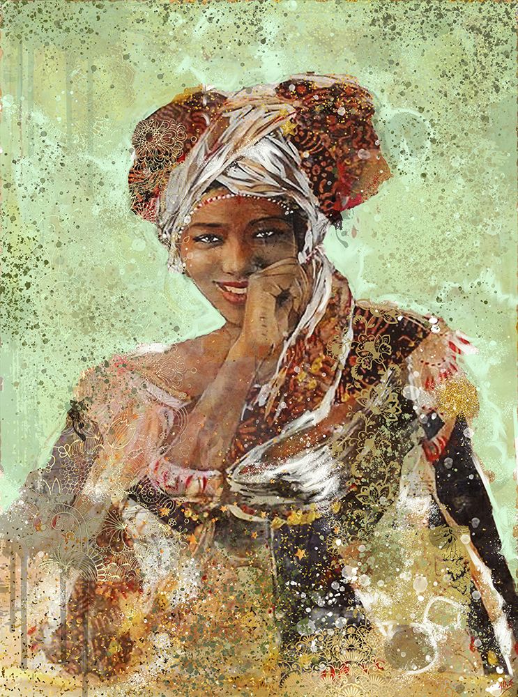 Green African Dreams  art print by Marta Wiley for $57.95 CAD