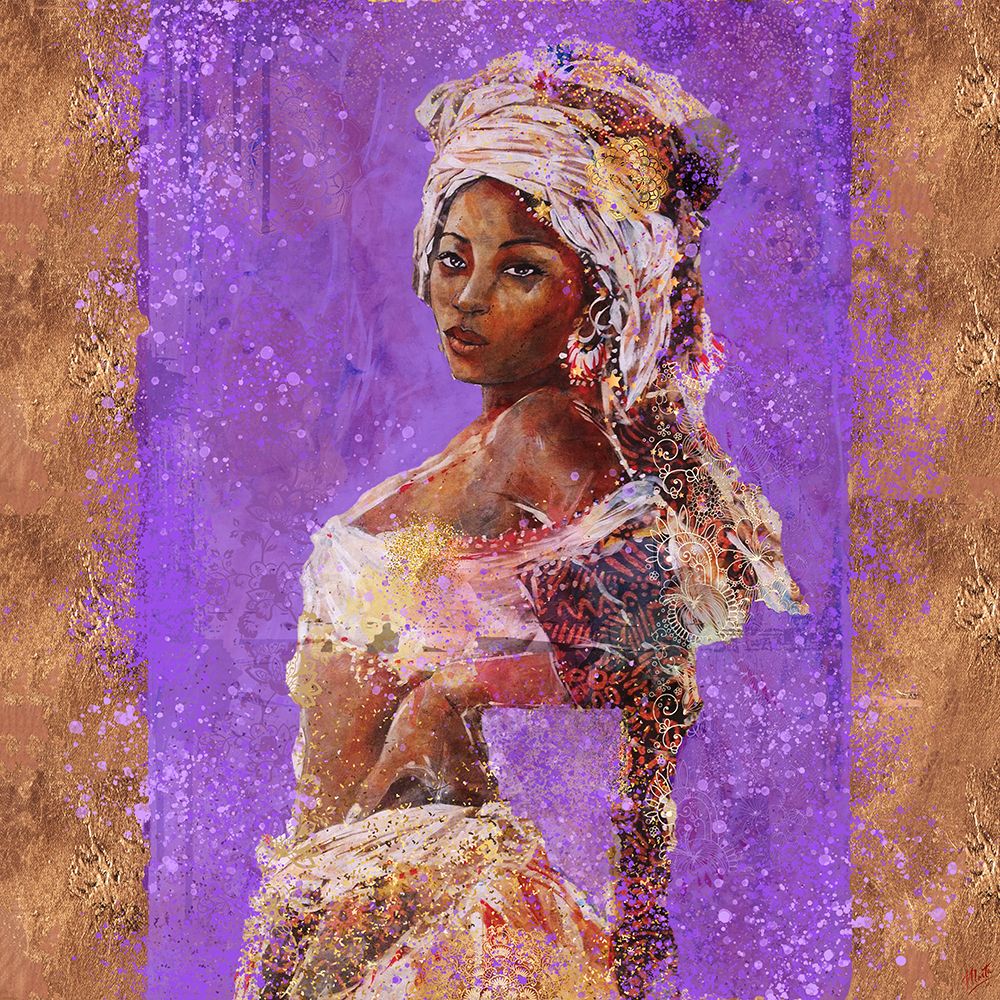 Purple African Light art print by Marta Wiley for $57.95 CAD