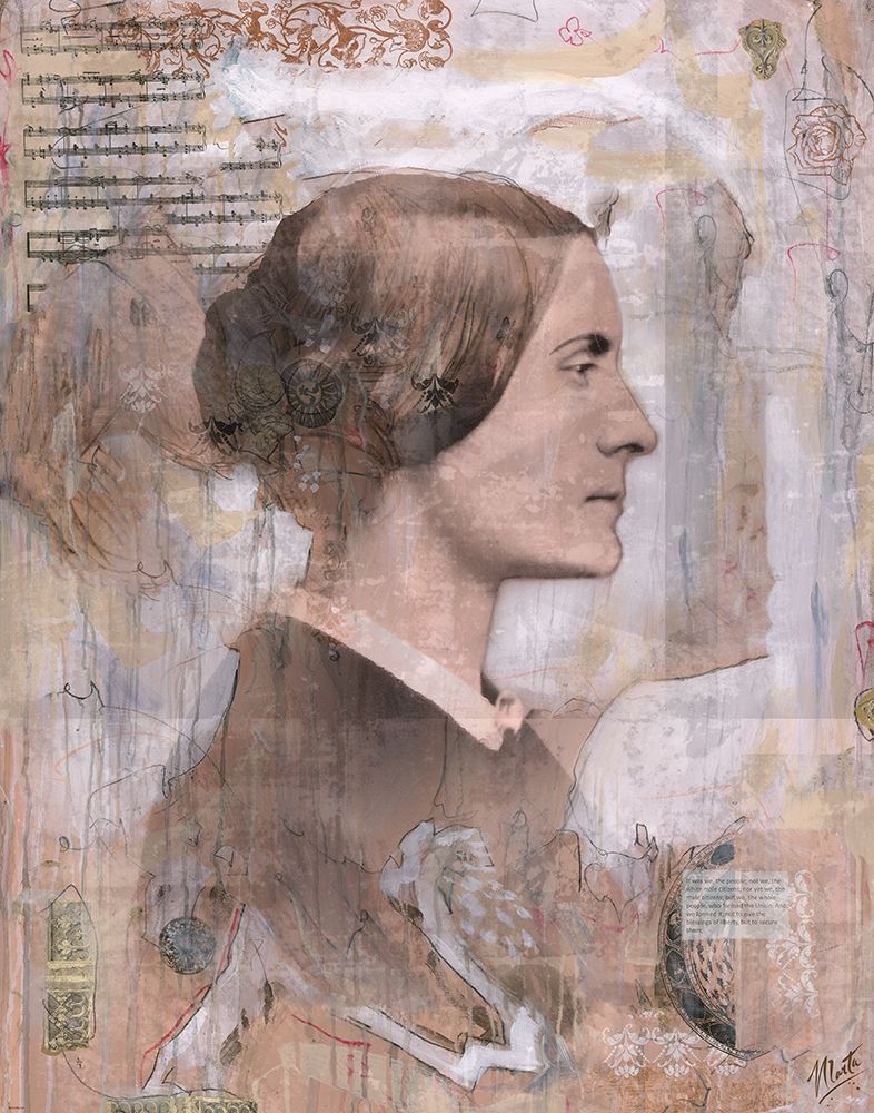 Susan B. Anthony art print by Marta Wiley for $57.95 CAD