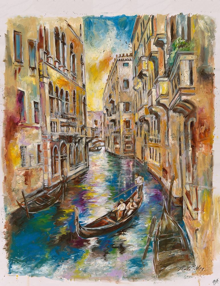 Golden Venice I art print by Marta Wiley for $57.95 CAD