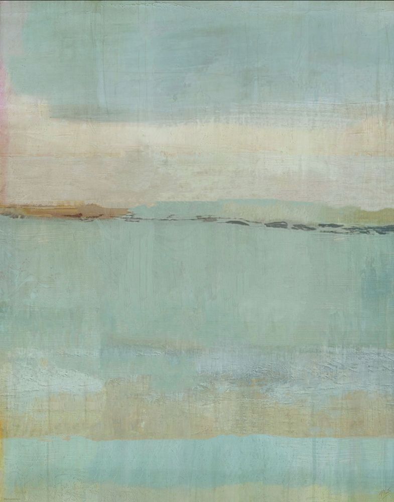 Sandy Beach Abstract art print by Marta Wiley for $57.95 CAD