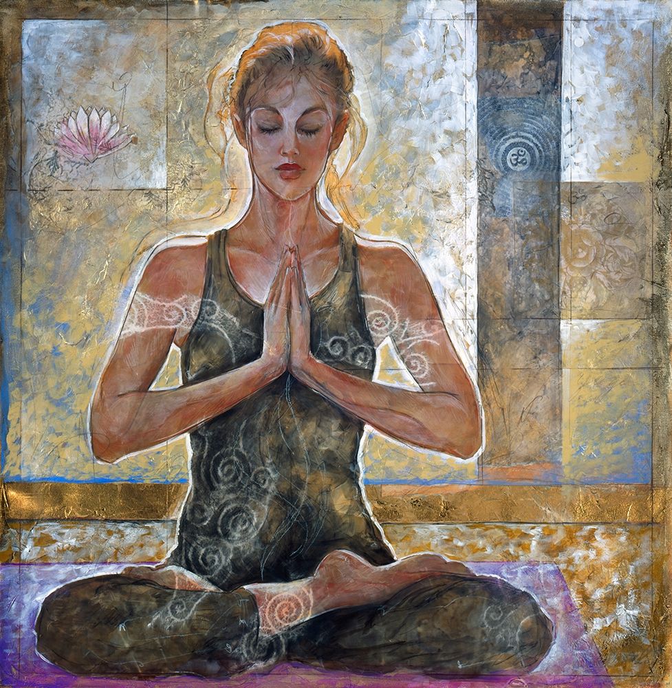 Yoga I art print by Marta Wiley for $57.95 CAD