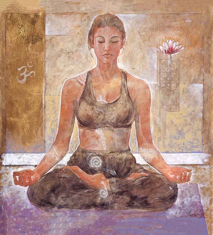 Yoga II art print by Marta Wiley for $57.95 CAD