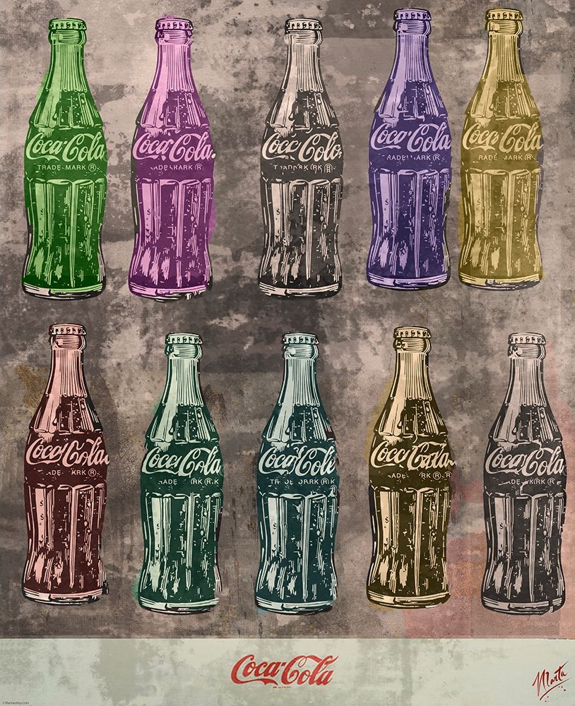 Coke Print II art print by Marta Wiley for $57.95 CAD