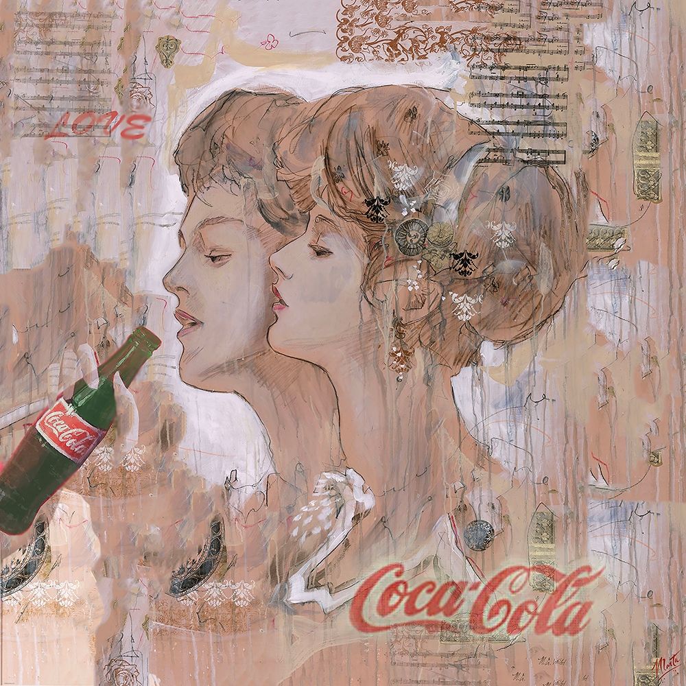 Coke Classical Romance art print by Marta Wiley for $57.95 CAD