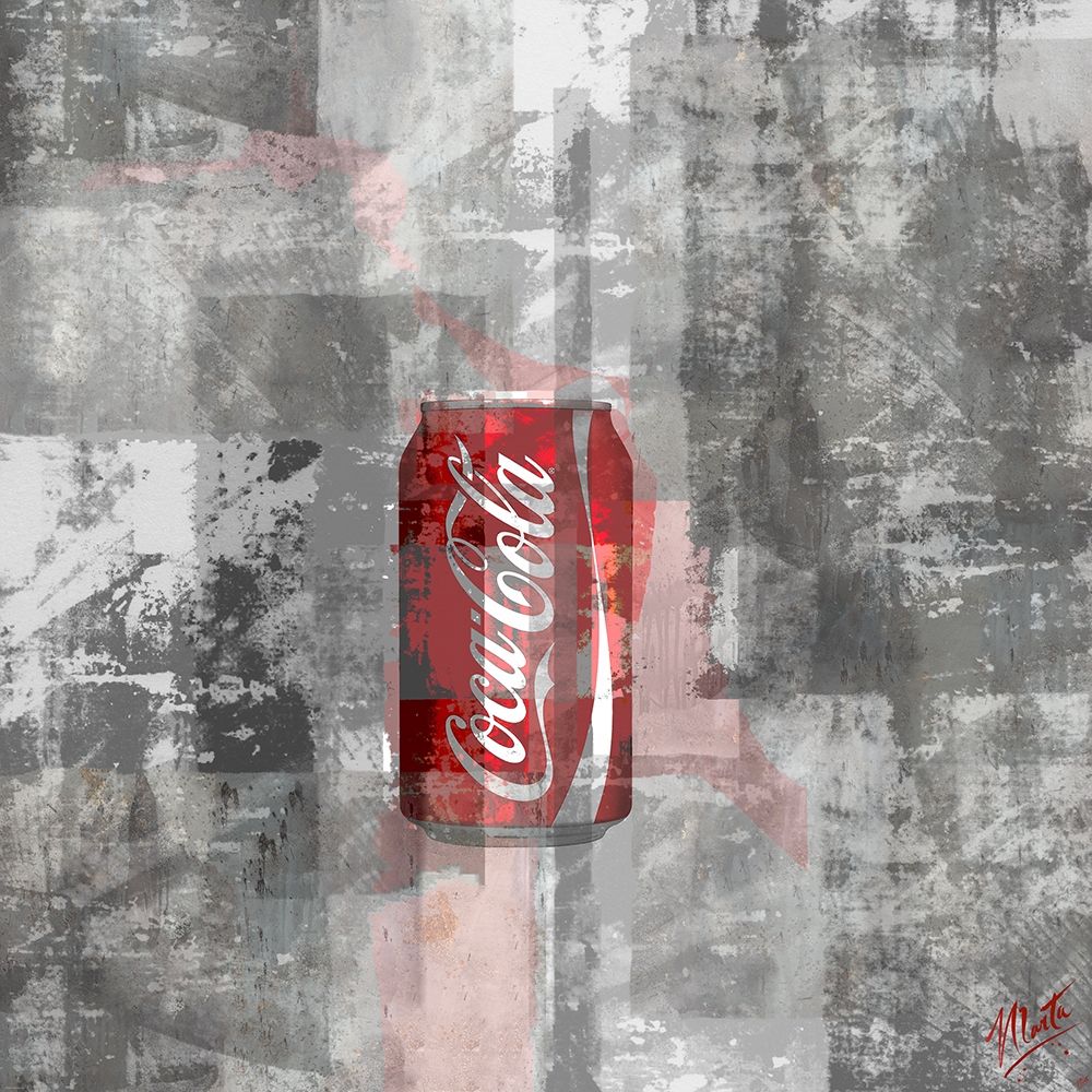 Coke Silkscreen II art print by Marta Wiley for $57.95 CAD
