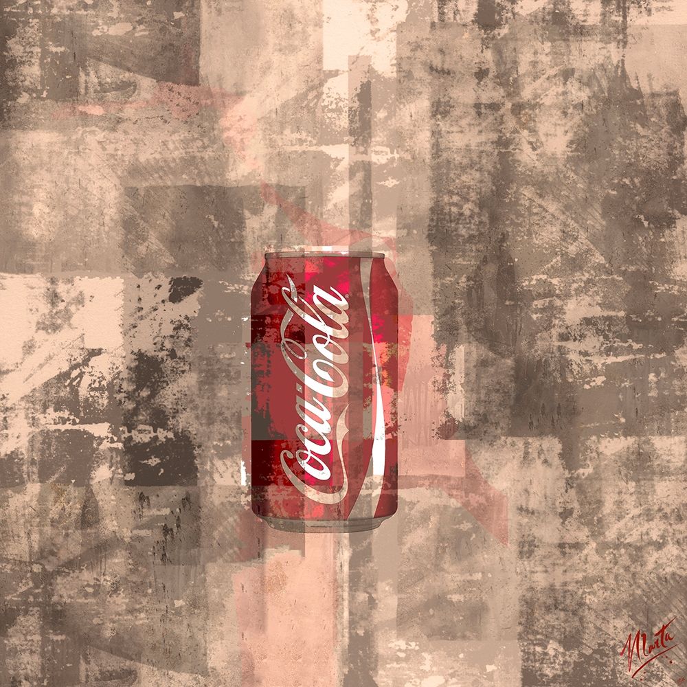 Coke Silkscreen III art print by Marta Wiley for $57.95 CAD