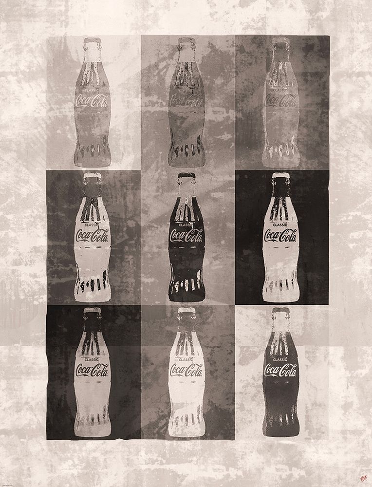 Coke Boxes Brown art print by Marta Wiley for $57.95 CAD