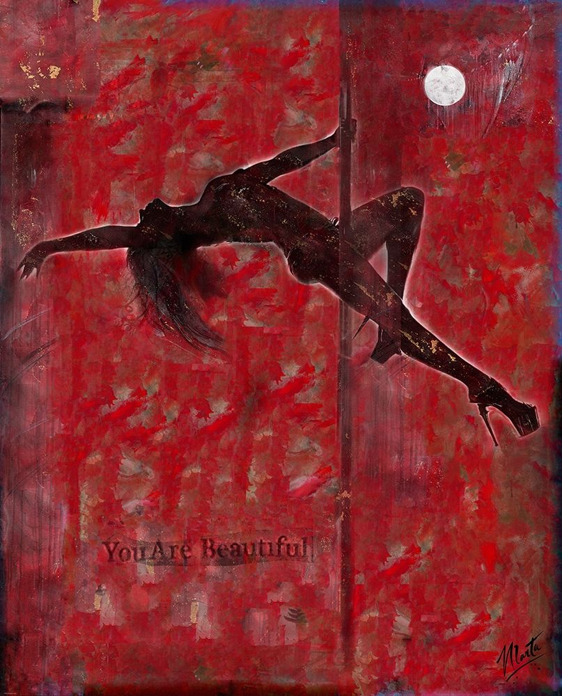 Pole Dancer II art print by Marta Wiley for $57.95 CAD