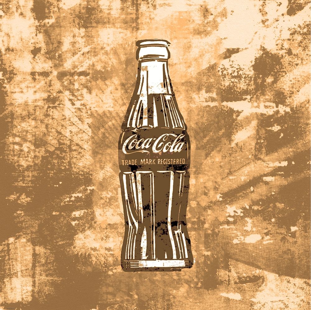 Coke Silkscreen Brown art print by Marta Wiley for $57.95 CAD