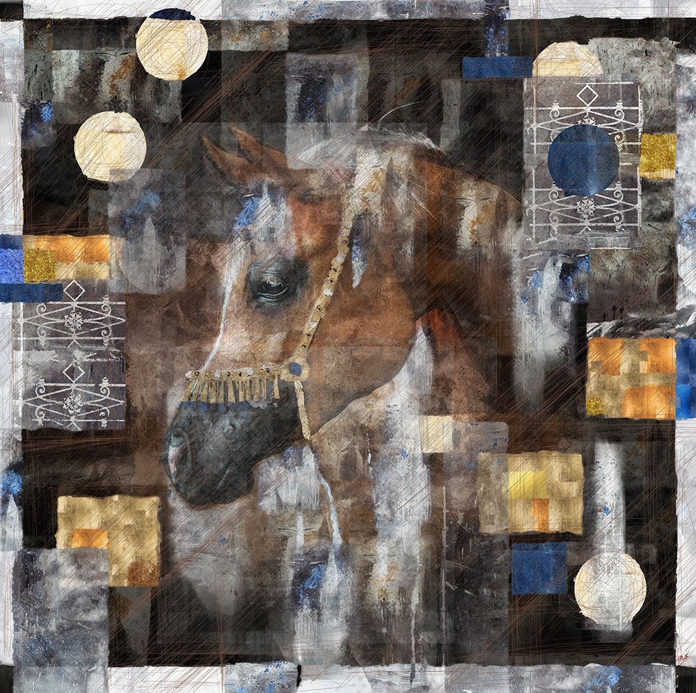 Horse I sepia tint art print by Marta Wiley for $57.95 CAD