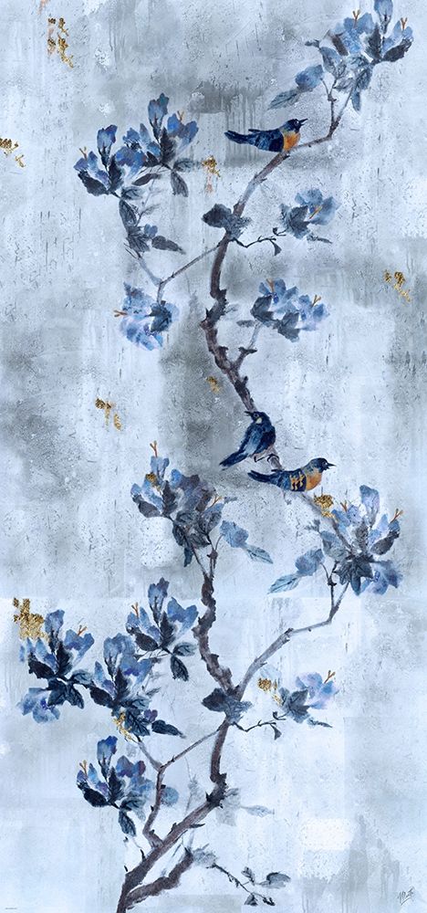Song Bird Blue art print by Marta Wiley for $57.95 CAD