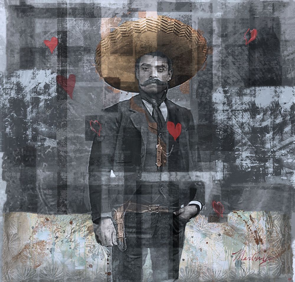 Mexcian Revolutionary I- Original art print by Marta Wiley for $57.95 CAD