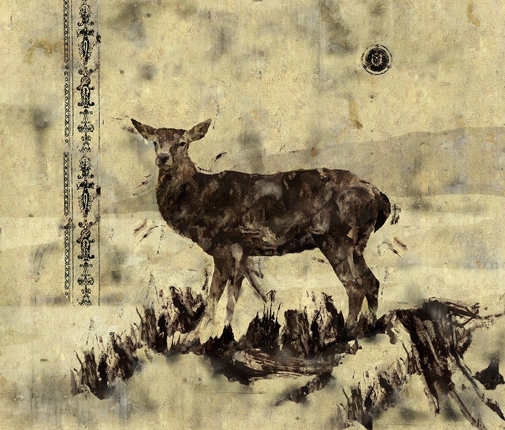Deer-Original art print by Marta Wiley for $57.95 CAD