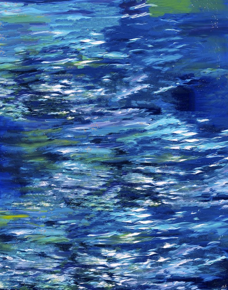 River II Study Blue Dark art print by Marta Wiley for $57.95 CAD
