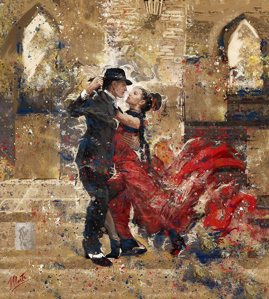 Tango I art print by Marta Wiley for $57.95 CAD
