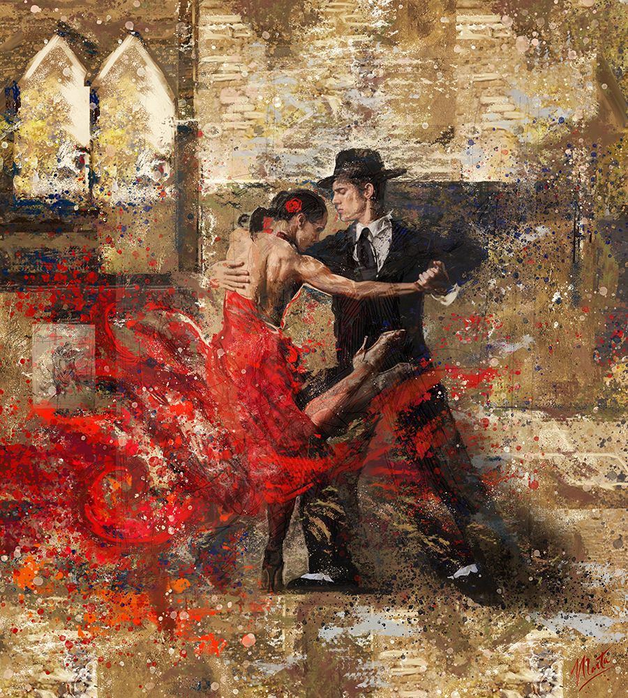 Tango II art print by Marta Wiley for $57.95 CAD