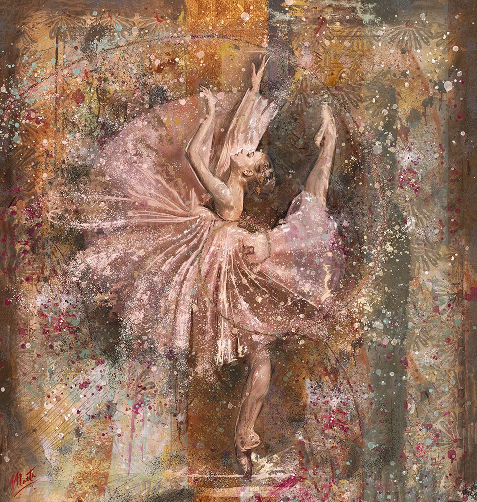 Fibonacci Ballerina art print by Marta Wiley for $57.95 CAD