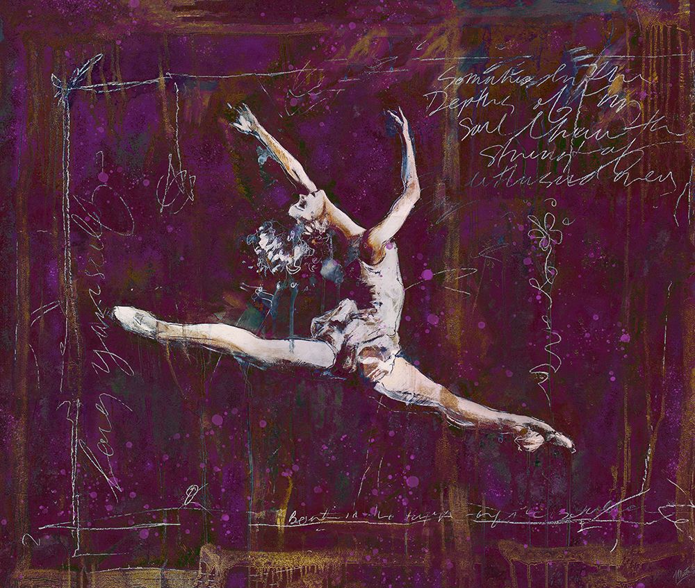 Ballet IV art print by Marta Wiley for $57.95 CAD