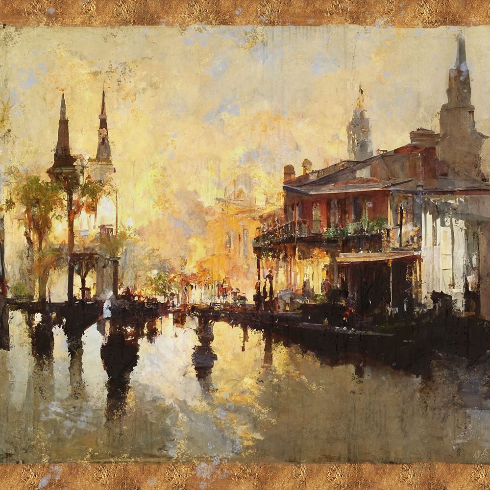 Glorious New Orleans III art print by Marta Wiley for $57.95 CAD