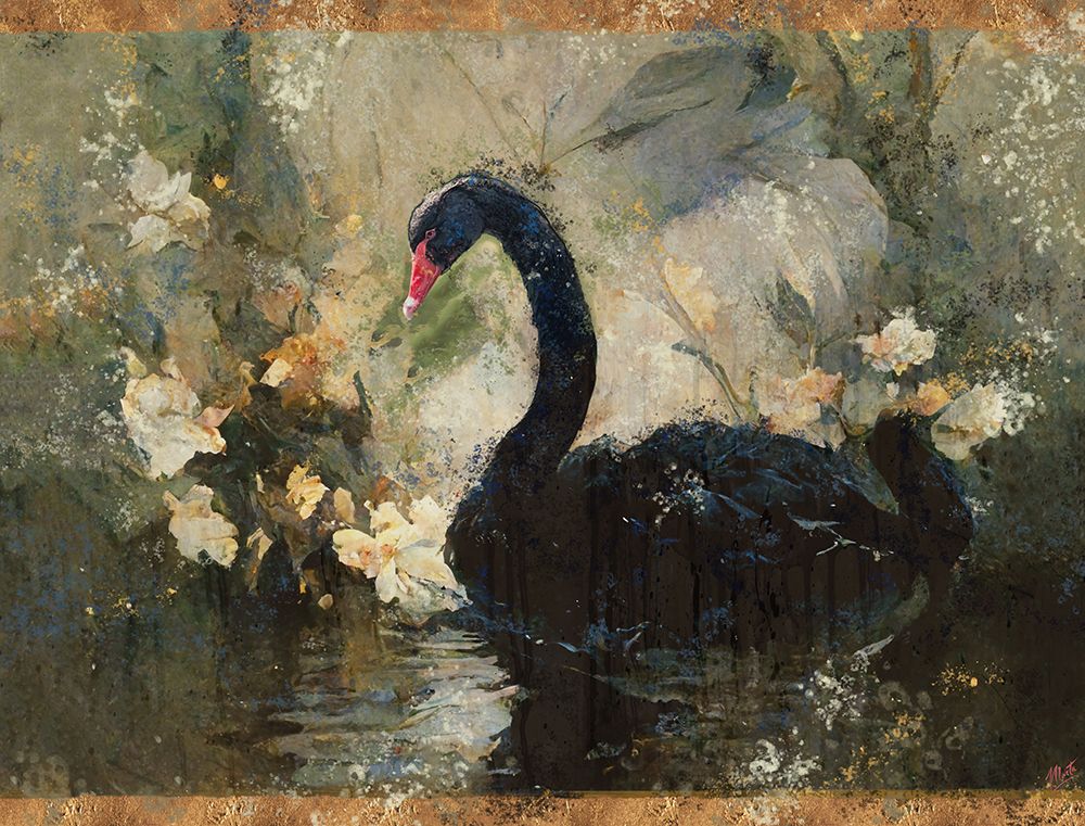 Swan II art print by Marta Wiley for $57.95 CAD