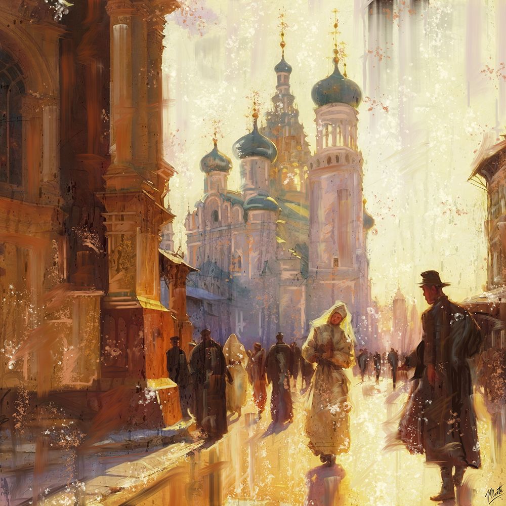 Romantic Russia I art print by Marta Wiley for $57.95 CAD