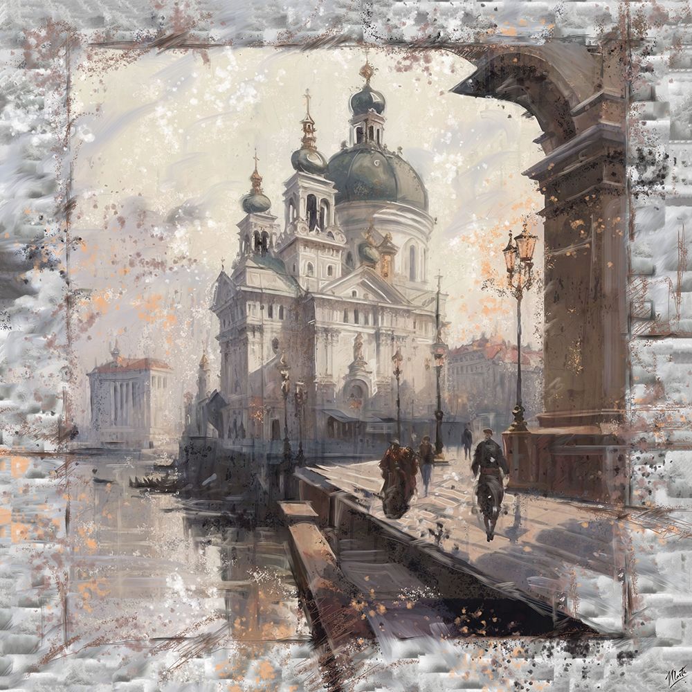 Romantic Russia III art print by Marta Wiley for $57.95 CAD