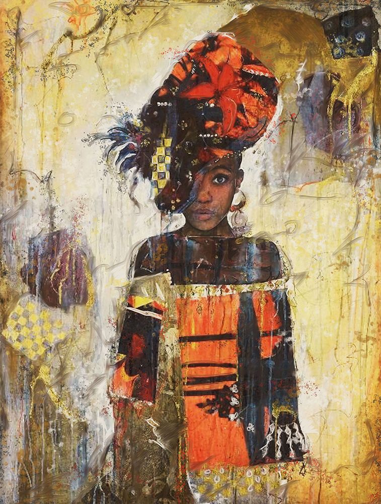 African Sketch II art print by Marta Wiley for $57.95 CAD