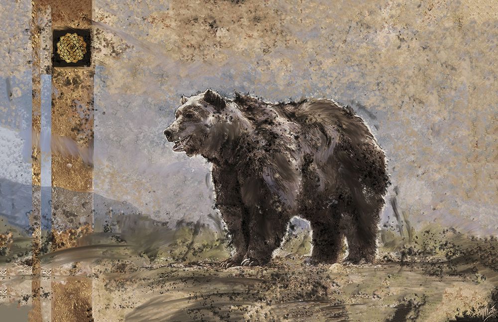 Bear BW art print by Marta Wiley for $57.95 CAD