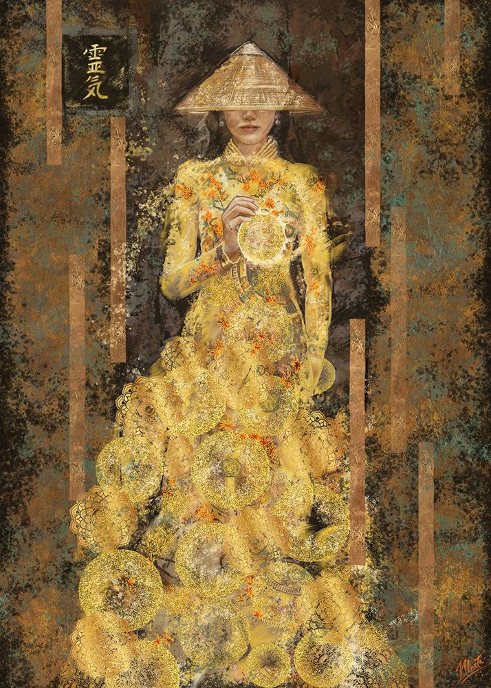 Reiki Goddess art print by Marta Wiley for $57.95 CAD