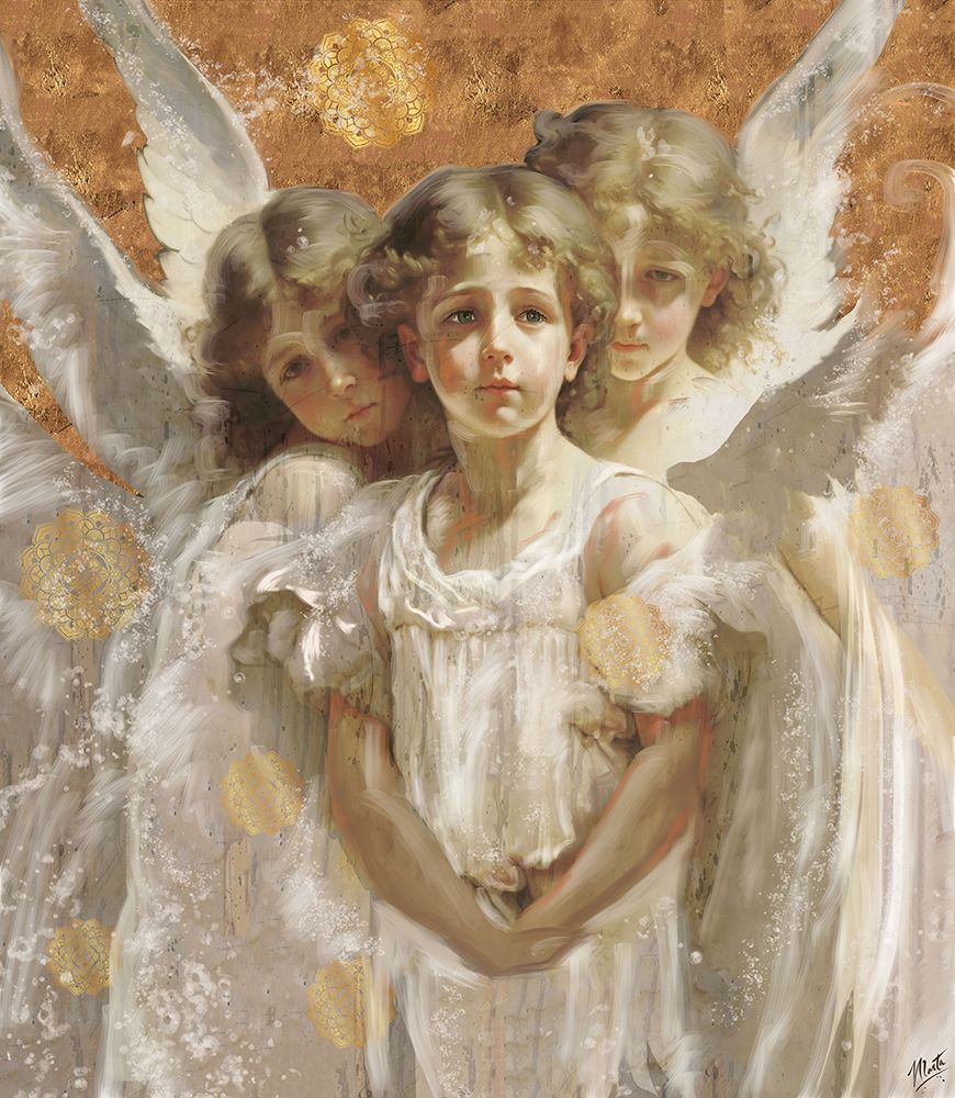 Little Angels I art print by Marta Wiley for $57.95 CAD