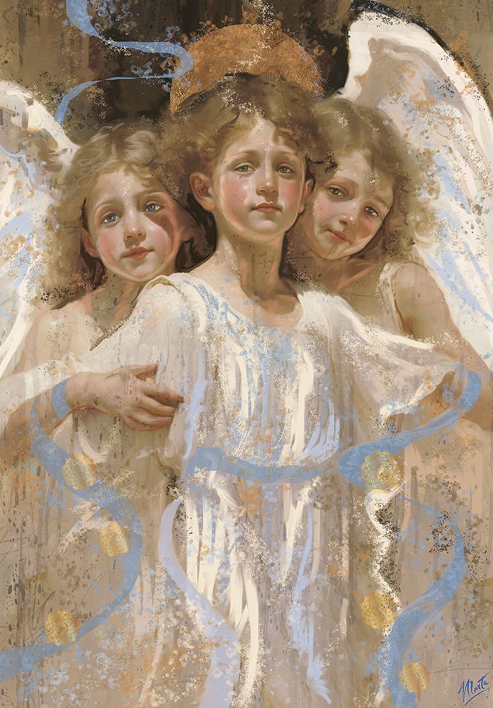 Little Angels II art print by Marta Wiley for $57.95 CAD